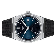 Tissot T1374101704100 PRX Quartz 40mm Blue Dial Black Rubber Men's Watch - mzwatcheslk srilanka