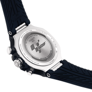 Tissot T1414171704700 T-Race MotoGP Chronograph 2024 Limited Edition 45mm Blue Dial Blue Silicone Strap Men's Watch