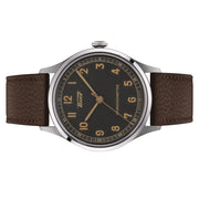 Tissot T1424641606200  Heritage 1938 Automatic COSC 39mm Anthracite Dial Brown Leather Men's Watch