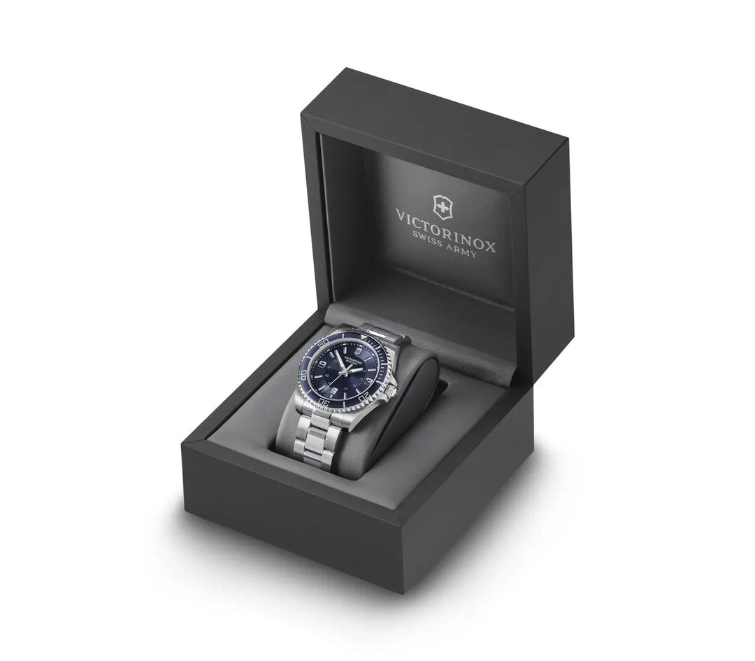 Victorinox Swiss Army 242007 Maverick Blue Dial Stainless Steel Men's Watch - mzwatcheslk srilanka