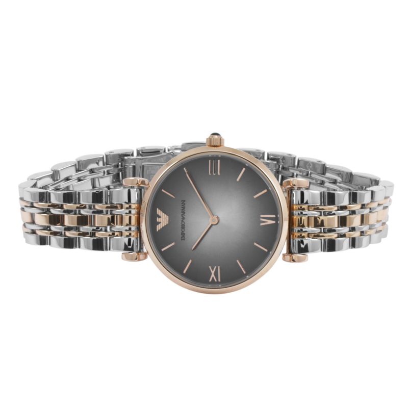 Emporio Armani AR1725 32MM Two Tone Stainless Steel Bracelet