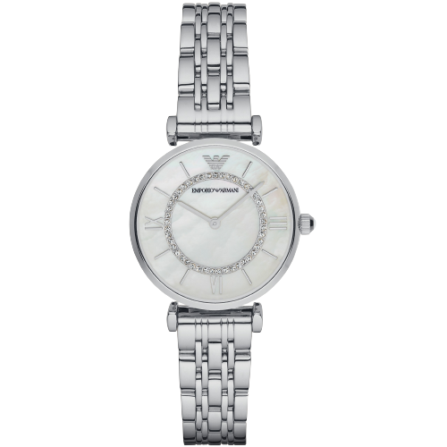 Emporio Armani AR1908 Mother of Pearl Dial Stainless Steel Bracelet Women's Watch