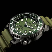 Citizen BN0157-11X Promaster Marine Eco Drive Green Dial Diver's Men’s Watch