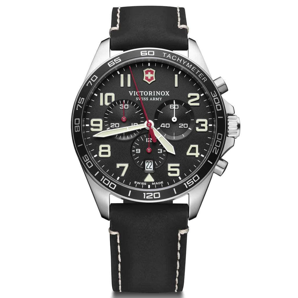 Victorinox Swiss Army 241852 Fieldforce Chronograph Black Men's Watch - mzwatcheslk srilanka