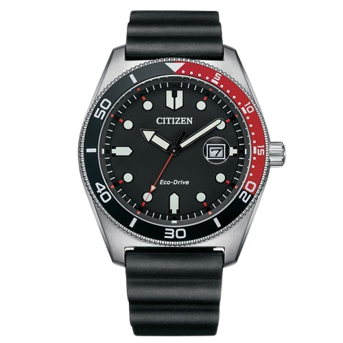 Citizen AW1769-10E  Eco Drive Marine Diver Black Dial Men’s Watch