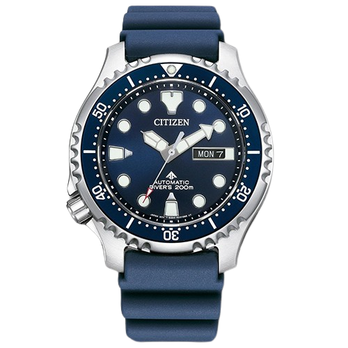 Citizen  NY0141-10L Promaster Rubber Strap Blue Dial Automatic Diver's Men’s Watch