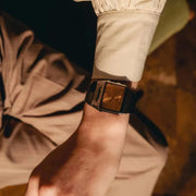 Casio  AQ-800ECGG-4AEF Vintage Orange Dial Black IP Stainless Steel Bracelet Men & Women Watches(AVAILABLE ONLINE) - mzwatcheslk srilanka