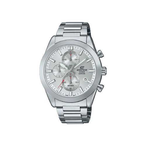 Casio Edifice EFB-710D-7AVUEF Chronograph 41mm Silver Dial Stainless Steel Bracelet Men's Watch