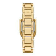 Fossil ES5327 Harwell 28mm Silver Dial Gold Tone Stainless Steel Bracelet Women's Watch