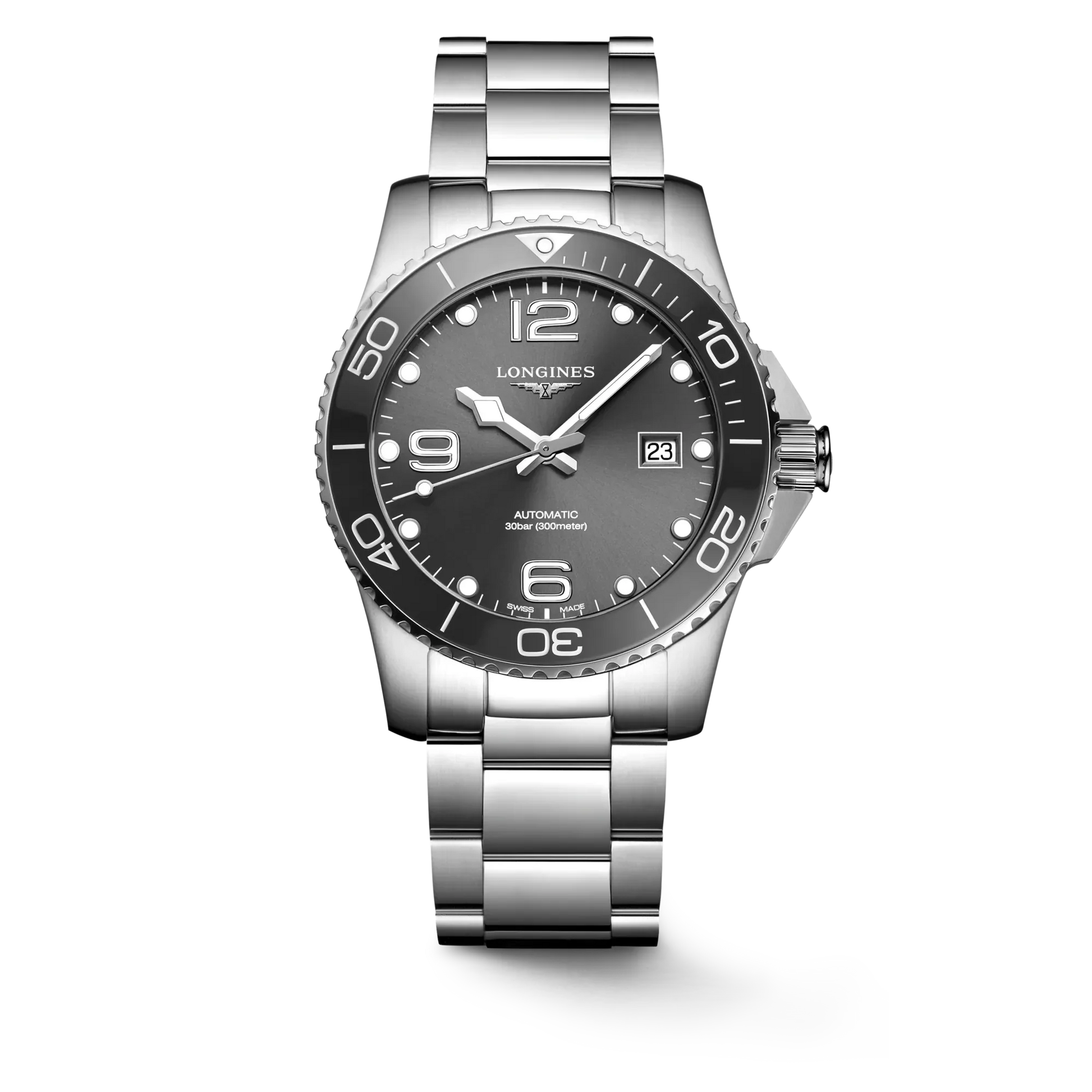 LONGINES L37814766 HydroConquest Ceramic 41mm Swiss Automatic