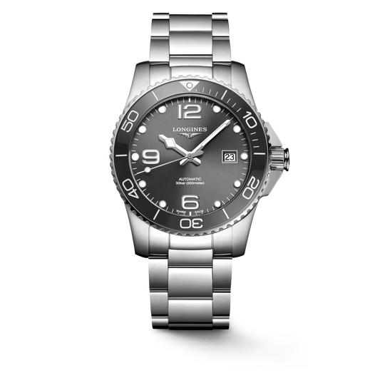 LONGINES L37814766 HydroConquest Ceramic 41mm Swiss Automatic Men's Watch - mzwatcheslk srilanka