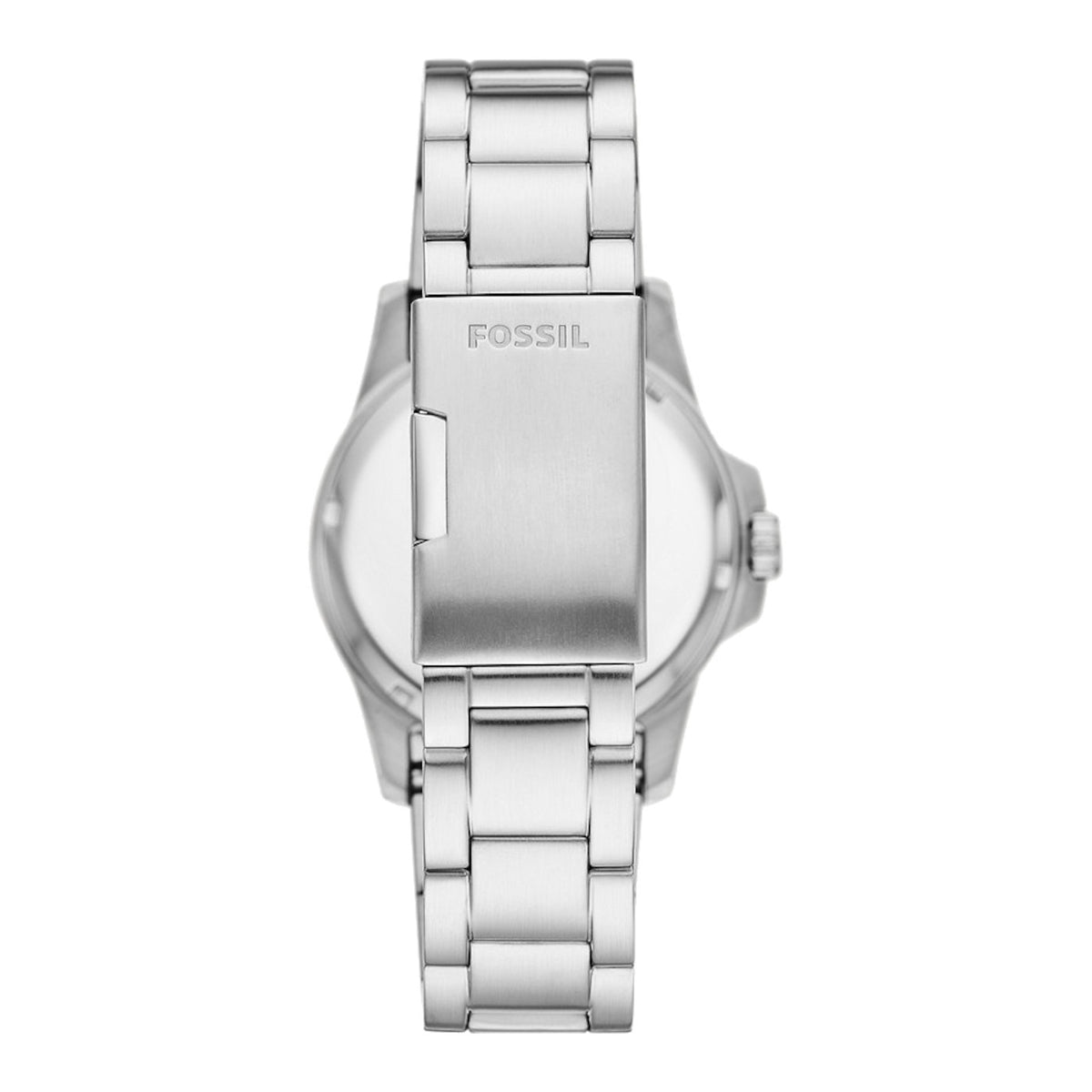 Fossil FS6032 Blue 42mm Black Dial Stainless Steel Bracelet Men's Watc ...