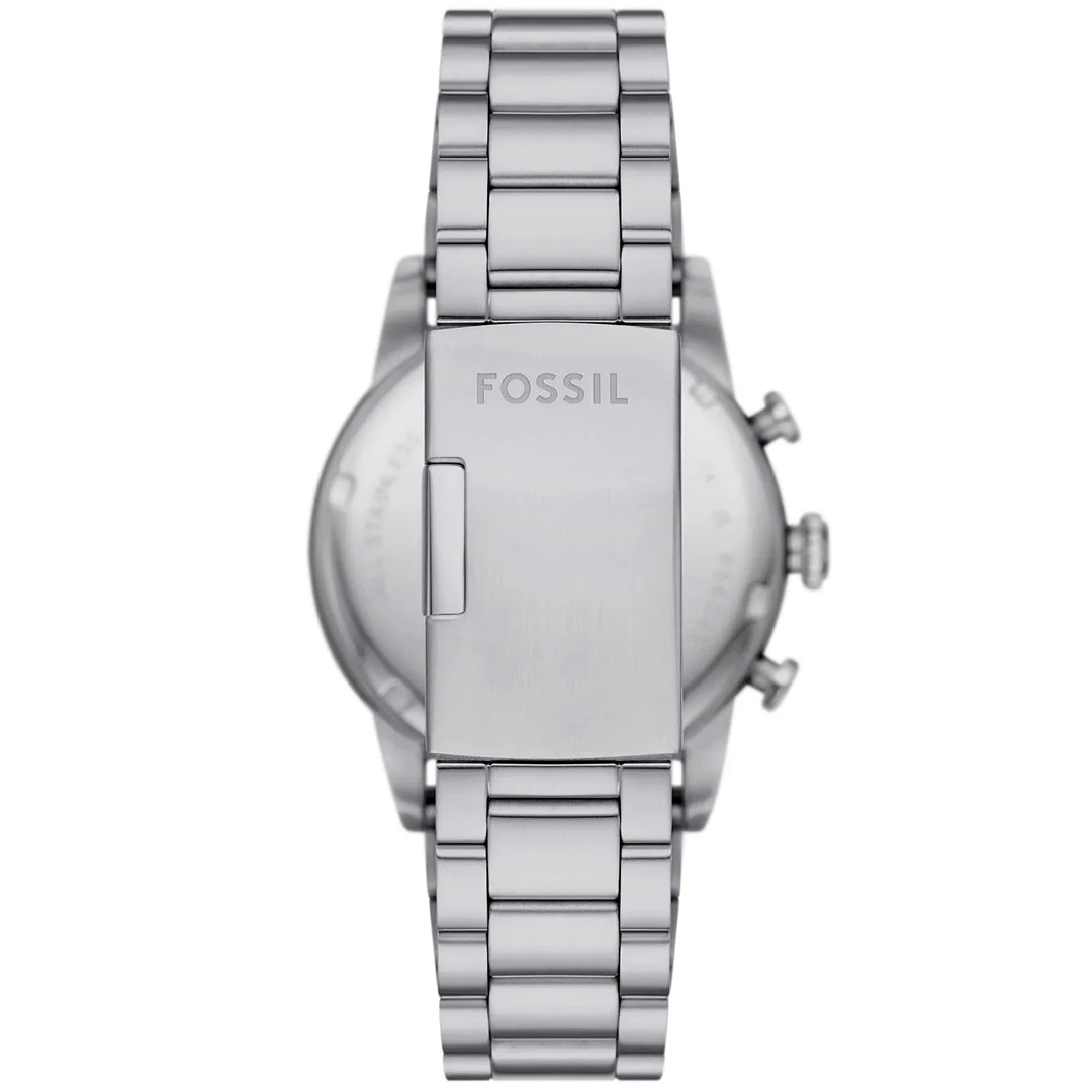 Fossil FS6048 Sport Tourer 42mm Green Chronograph Dial Stainless Steel Bracelet Men's Watch