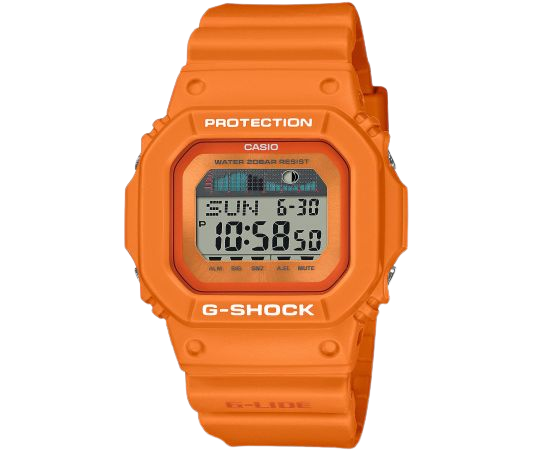 Casio Gshock GLX-5600RT-4ER Sports Digital Dial Orange Resin Strap Men's & Women's Watch