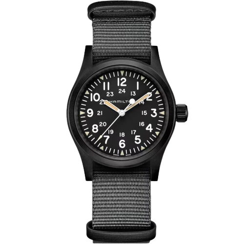 Hamilton H69409930 Khaki Field Mechanical Nato Strap Men's Watch
