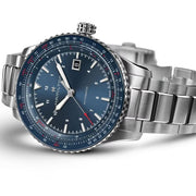 Hamilton H76645140 Khaki Aviation Converter Automatic Blue Dial Stainless Steel Bracelet 42mm Men's Watch