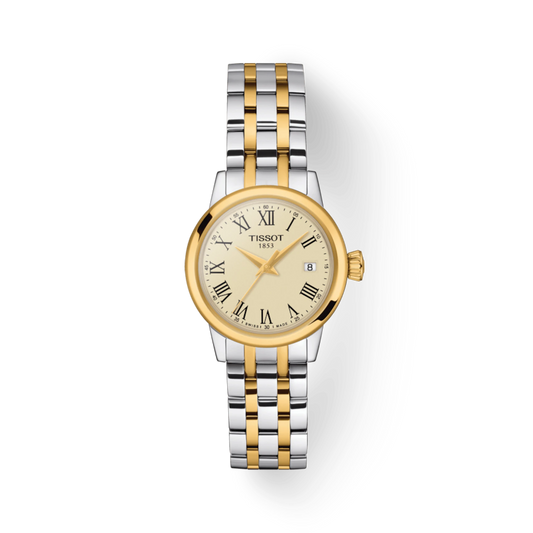 Tissot Women's | Classic Dream | Champagne Dial | Two Tone Stainless  T1292102226300 Women's Watch
