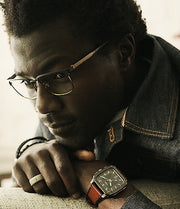 Fossil Inscription | Black Dial | Brown Leather Strap  FS5934 Men’s Watch