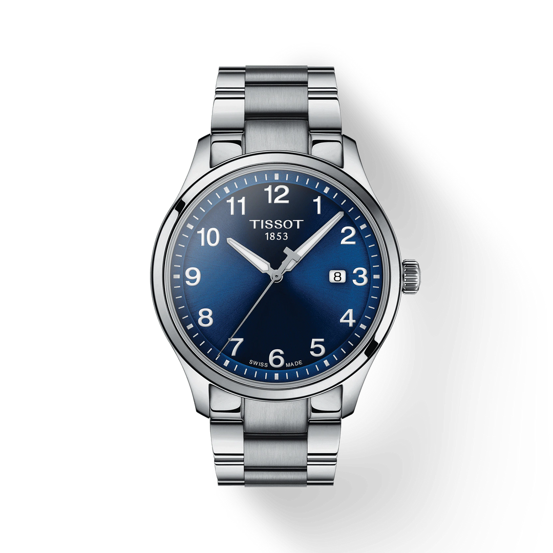 Tissot Gent XL  T1164101104700 Blue Dial  Stainless Steel Bracelet Men's Watch - mzwatcheslk srilanka