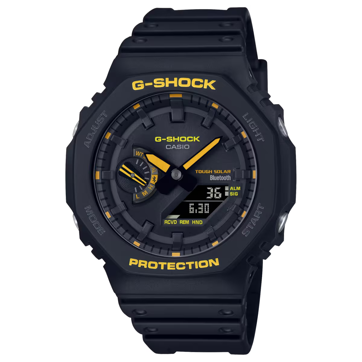 Casio GA-B2100CY-1AER G-Shock Caution Yellow Tough Solar B2100 Series Men's Watch