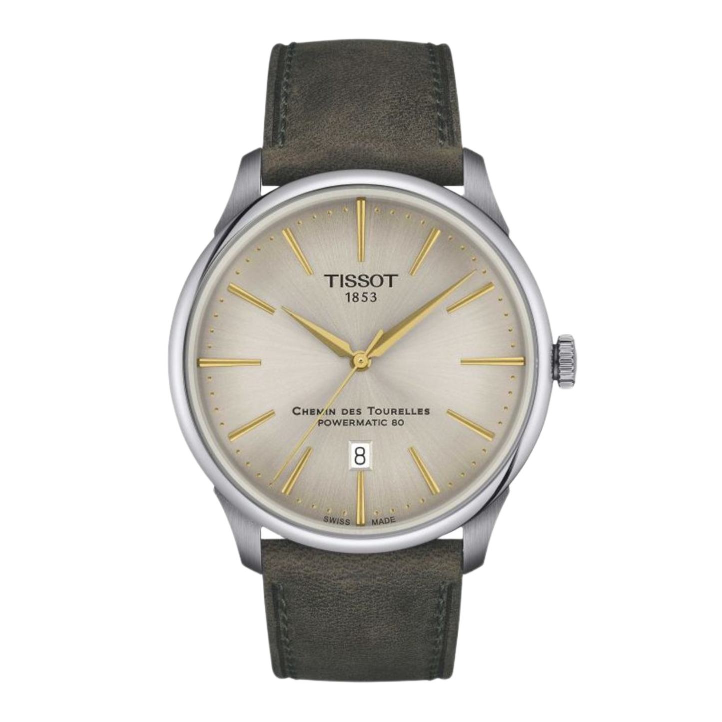 Tissot T139.407.16.261.00 Chemin Des Tourelles Powermatic 80 Men's Watch