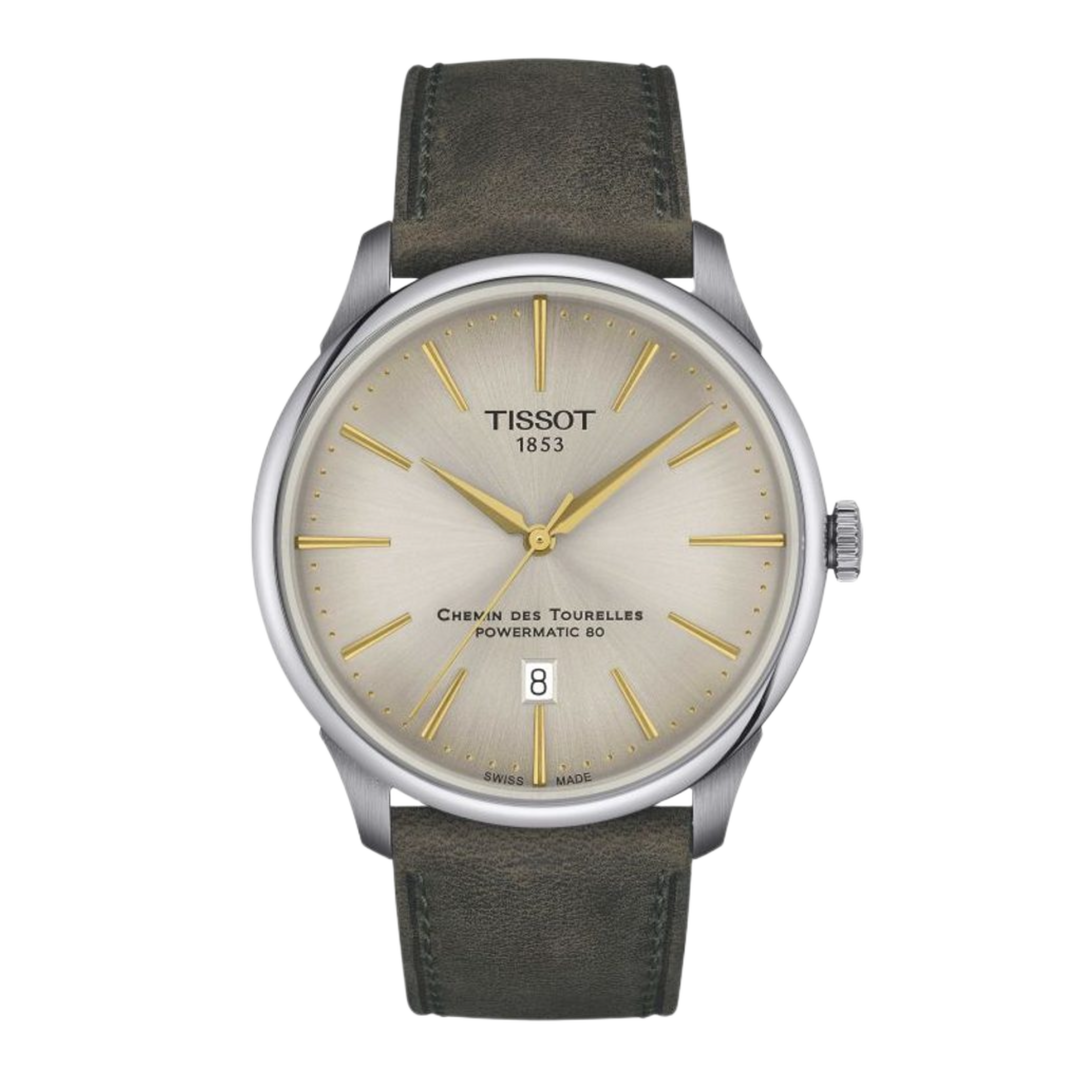 Tissot T139.407.16.261.00 Chemin Des Tourelles Powermatic 80 Men's Watch