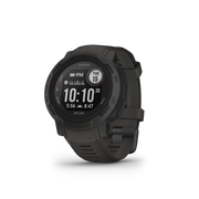 Garmin  010-02627-00  Instinct 2 Solar Graphite Black Silicone Strap Men's & Women's Watch - mzwatcheslk srilanka