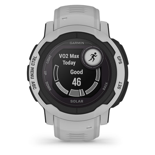 Garmin 010-02627-01 Instinct 2 Solar Mist Grey Silicone Strap Men's & Women's Watch - mzwatcheslk srilanka