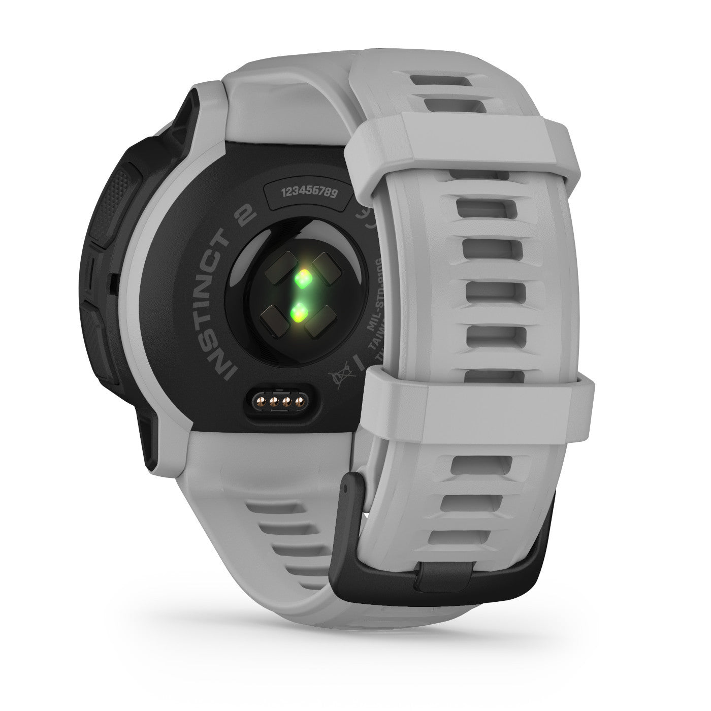 Garmin 010-02627-01 Instinct 2 Solar Mist Grey Silicone Strap Men's & Women's Watch - mzwatcheslk srilanka