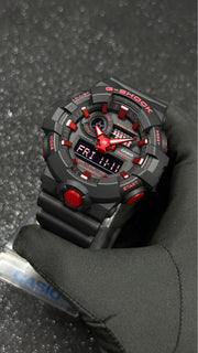 Casio GA-700BNR-1AER G Shock Ignite Red Series Illuminator Shock Resistant Men's Watch