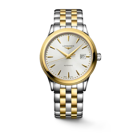 LONGINES L49843797 Flagship 40mm Automatic Two Tone Stainless Steel Men's Watch - mzwatcheslk srilanka