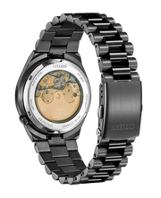 Citizen Tsuyosa NJ0155-87E Automatic Black Camouflage Dial Stainless Steel Men's Watch - mzwatcheslk srilanka