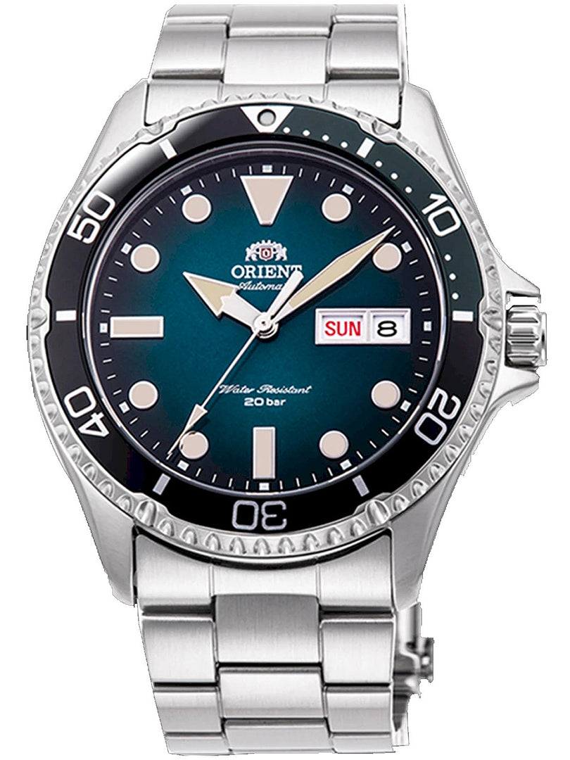 Orient RA-AA0811E19B Kamasu Mako Green Dial Automatic Diver's 200M Men's Watch - mzwatcheslk srilanka