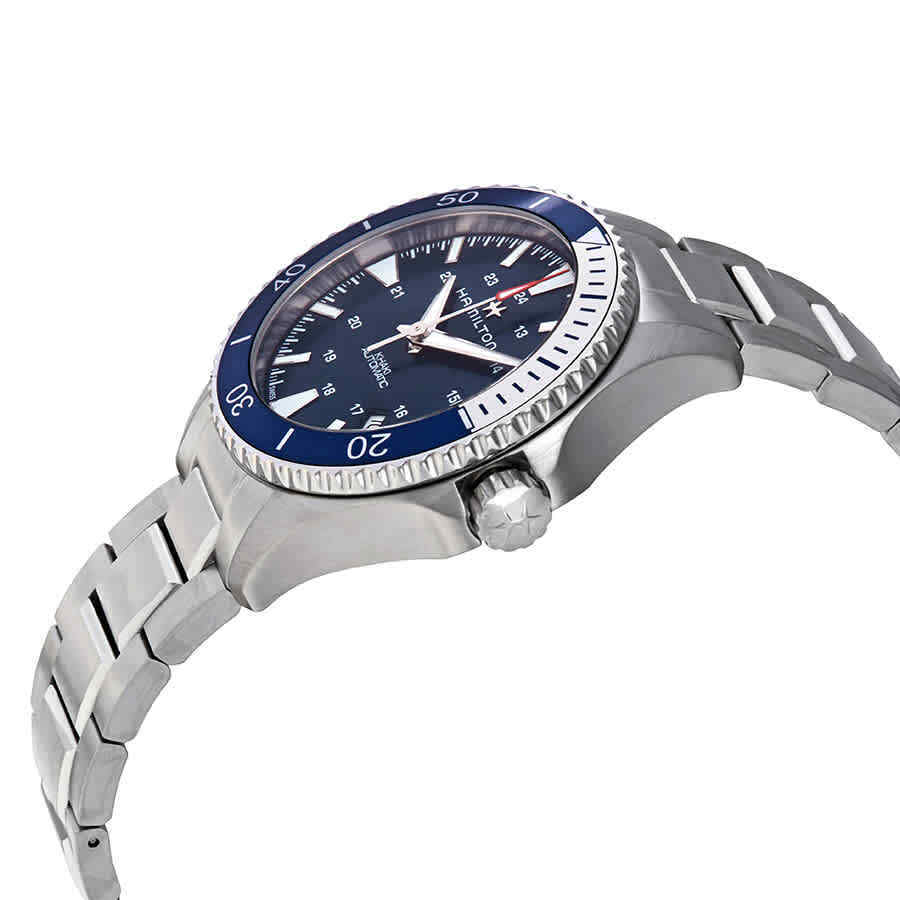 Hamilton H82345141 Khaki Navy Scuba Automatic Blue Dial Men's Watch