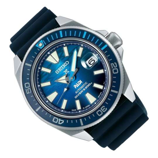 Seiko SRPJ93K1 Prospex Great Blue Samurai Scuba PADI Special Edition Men's Watch