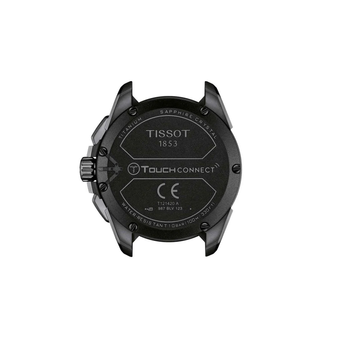 Tissot T1214204705103 T Touch Connect Solar Black Silicone Strap Men's Watch