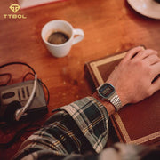 Casio A159WA-N1DF Digital Alarm Chrono Stainless Steel Men's Watch - mzwatcheslk srilanka