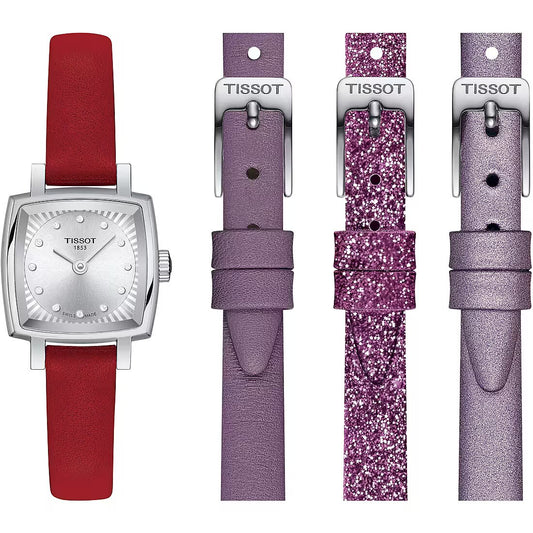 Tissot T0581091603600 Lovely Square Valentines Gift Set Women’s Watch