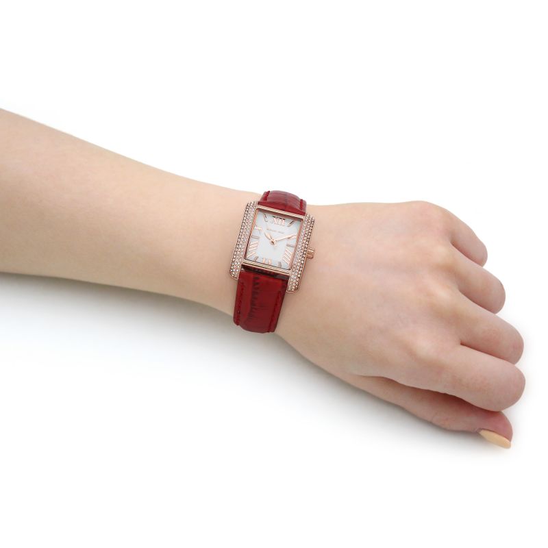 Michael kors watch online red strap