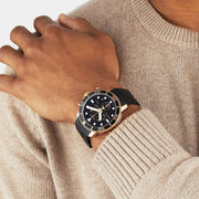 Tissot T1204173705100 Seastar 1000 Quartz Chronograph Black/Gold/Rubber Strap Men's Watch - mzwatcheslk srilanka