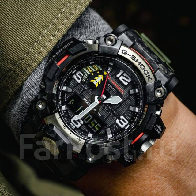 Casio G-Shock GWG-2000-1A3ER Master of G Carbon Mudmaster Men's Watch ...