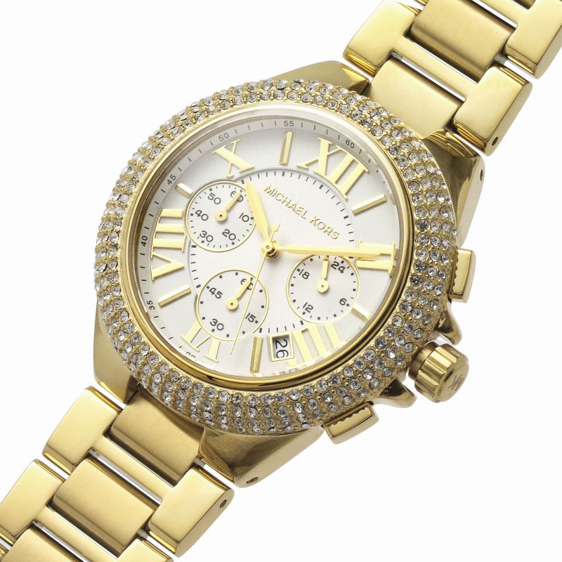 Michael Kors MK6994 Camille Gold Toned Chronograph Women's Watch - mzwatcheslk srilanka