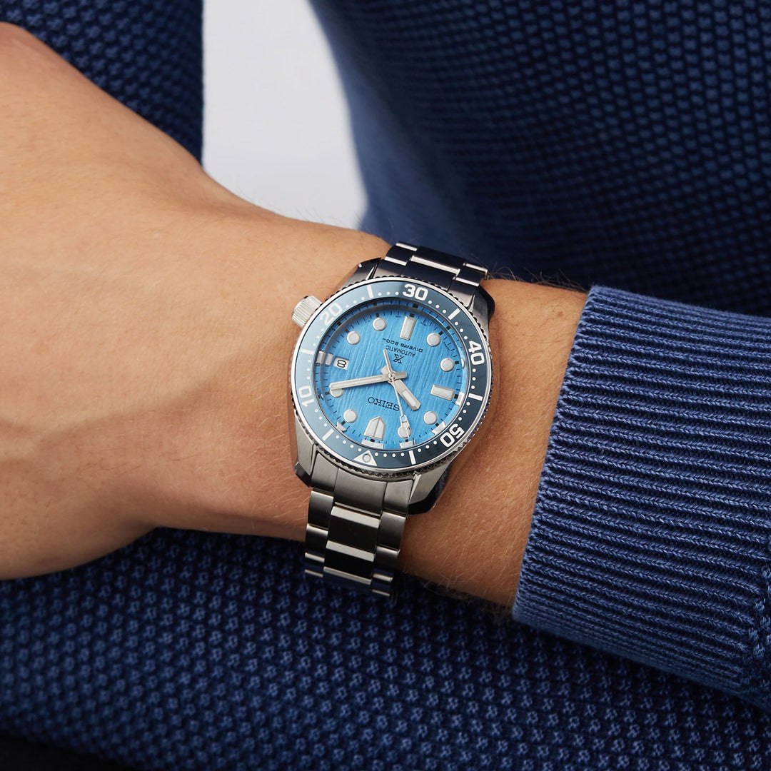 Seiko SPB299J1 Prospex 'Glacier' Save The Ocean 1968 Diver's Re-interpretation Men's Watch - mzwatcheslk srilanka