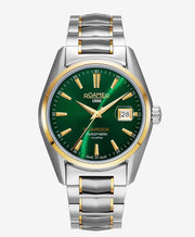 Roamer 210633 47 75 20 Searock Automatic Green Dial Bi Colour Bracelet Men's Watch - mzwatcheslk srilanka