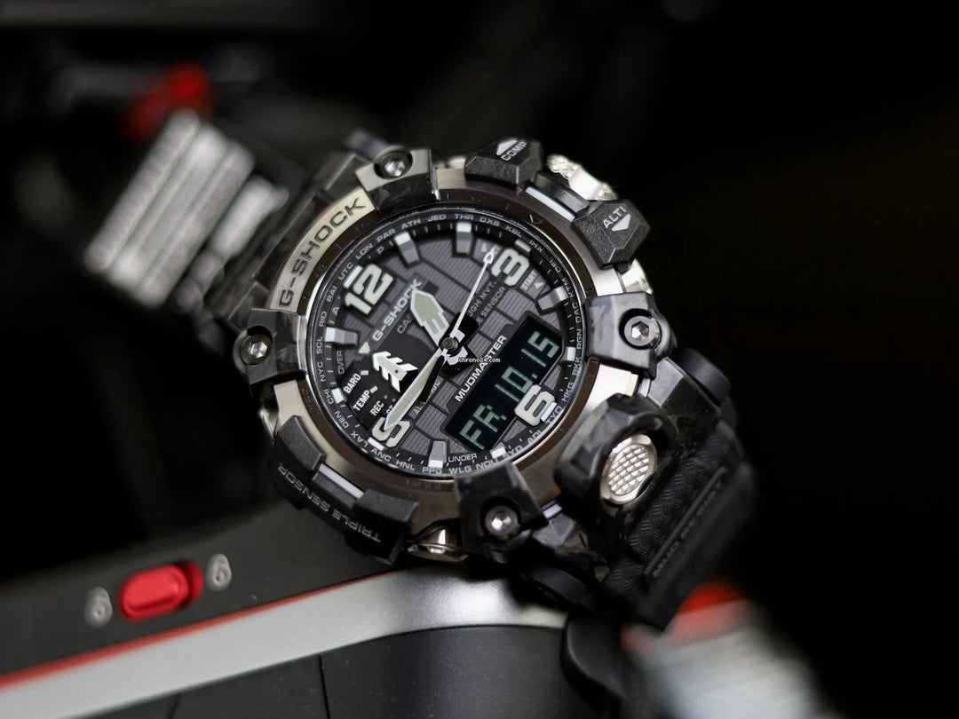 Casio G-Shock  GWG-2000-1A1ER Carbon Mudmaster Carbon Core Guard Men's Watch - mzwatcheslk srilanka