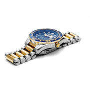 Roamer 220858 47 45 50  Rockshell Scuba Blue Dial Two Tone Stainless Steel Bracelet Men's Watch - mzwatcheslk srilanka