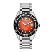 Roamer 220858 41 05 50 Rockshell Scuba Orange Dial Stainless Steel Bracelet Men's Watch - mzwatcheslk srilanka
