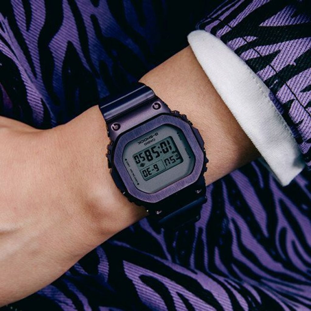 Casio G-Shock GM-S5600MF-6ER Midnight Fog Series Purple Ion Plated Men's/Women's Watch - mzwatcheslk srilanka