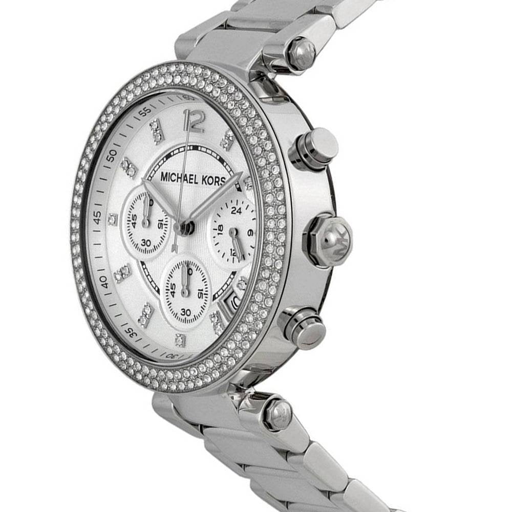Michael Kors MK5353 Crystal Set Chronograph Women's Watch – MZ Watches
