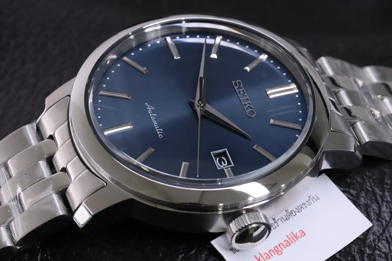 Seiko SRPH87K1  Conceptual Automatic Blue Dial Stainless Steel Bracelet Men's Watch - mzwatcheslk srilanka